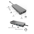 12-в-1 USB C HUB с двойным HDMI 4K